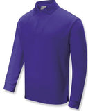 Bocini Unisex Adults Sun Smart Long Sleeve Polo (CP1632) Plain Polos, signprice Bocini - Ace Workwear