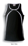 Bocini Ladies Breezeway Singlet (CT0757) signprice, Singlets With Designs Bocini - Ace Workwear
