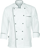 DNC Classic Unisex Chef Long Sleeve Jacket (1112) Chefs & Waiters Jackets DNC Workwear - Ace Workwear