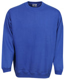 Adults Traditional Fleecy Crew Neck Sloppy Joe (F01) Winter Wear Jumpers Blue Whale - Ace Workwear