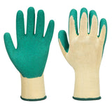 Tradesman Green Latex Garden Glove (Carton of 120 Pairs)