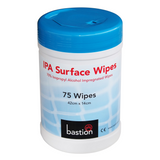 IPA Surface Wipes - Carton (12 Canisters) Wet Wipes Bastion - Ace Workwear