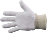 Bastion Cotton Interlock Gloves - Knitted Cuff - Carton (600 Pairs) (BSG1132) Cotton Gloves Bastion - Ace Workwear