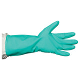 Bastion Green Nitrile Solvent Resistant Gloves (Carton 144 Pairs) Disposable Gloves Bastion - Ace Workwear