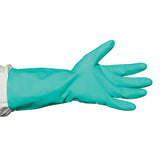 Bastion Green Nitrile Solvent Resistant Gloves (Carton 144 Pairs) Disposable Gloves Bastion - Ace Workwear