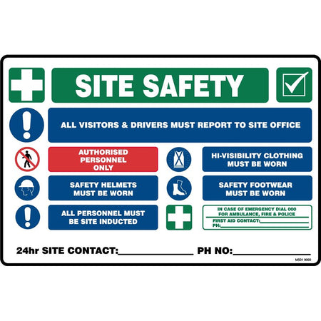 Construction Site Signs noprice, Safety Signs Truck & Building Signage, signprice Ace Workwear - Ace Workwear