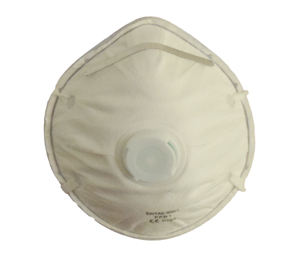 Dusk Mask P2 with Valve - Box (10 Pcs) Disposable Respiratory Mask Ace Workwear - Ace Workwear