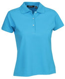 Ladies Cotton Lycra Pique Polo (P23) Plain Polos, signprice Blue Whale - Ace Workwear