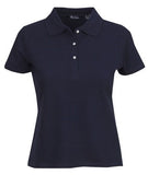 Ladies Cotton Lycra Pique Polo (P23) Plain Polos, signprice Blue Whale - Ace Workwear