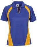 Ladies Coolfast Mini-Waffle Polo (P48) Polos with Designs, signprice Blue Whale - Ace Workwear