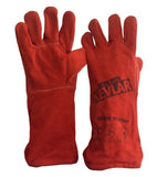 Red Welding Gloves - Pack (12 Pairs) Welding Gloves Ace Workwear - Ace Workwear