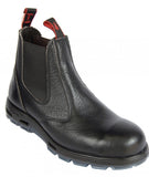 Redback Elastic Sided Bobcat Black Rambler Steel Toe Cap Safety Boot (USBBL) Elastic Sided Safety Boots Redback - Ace Workwear